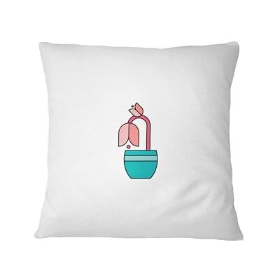 Bona Basics , Dekorativt kuddfodral, Dekorativt örngott, Heminredning, för Soffa, Kafé, Storlek: 45X45 Cm, Färg: Vit Bona Basics , Dekorativt kuddfodral, Dekorativt örngott, Heminredning, för Soffa, Kafé, Storlek: 45X45 Cm, Färg: Vit