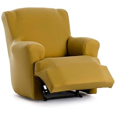 Eysa Bielastiskt sofföverdrag för fåtölj Relax fötter tillsammans färg senap design Harlem Eysa Bielastiskt sofföverdrag för fåtölj Relax fötter tillsammans färg senap design Harlem