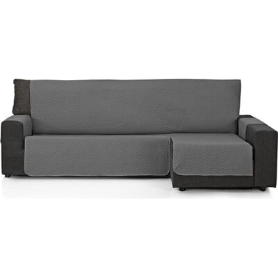 ECOMMERC3 Överdrag för soffa schäslong 200 cm validerat för schäslong lång höger och vänster arm justerbart sofföverdrag schäslong antracit ECOMMERC3 Överdrag för soffa schäslong 200 cm validerat för schäslong lång höger och vänster arm justerbart sofföverdrag schäslong antracit