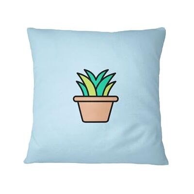 Bona Basics , Dekorativa prydnadskuddöverdrag, dekorativ kudde, heminredning för soffa, cafeteria, storlek: 45 x 45 cm, färg: ljusblå Bona Basics , Dekorativa prydnadskuddöverdrag, dekorativ kudde, heminredning för soffa, cafeteria, storlek: 45 x 45 cm, färg: ljusblå
