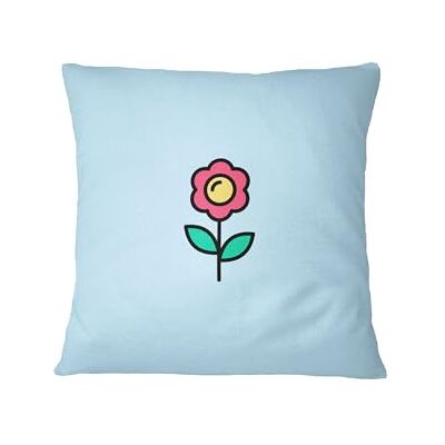 Bona Basics , Dekorativa prydnadskuddöverdrag, dekorativ kudde, heminredning för soffa, cafeteria, storlek: 45 x 45 cm, färg: ljusblå Bona Basics , Dekorativa prydnadskuddöverdrag, dekorativ kudde, heminredning för soffa, cafeteria, storlek: 45 x 45 cm, färg: ljusblå