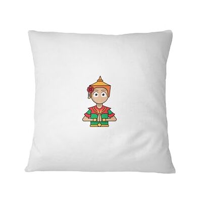 Bona Basics , Dekorativt kuddfodral, Dekorativt örngott, Heminredning, för Soffa, Kafé, Storlek: 45X45 Cm, Färg: Vit Bona Basics , Dekorativt kuddfodral, Dekorativt örngott, Heminredning, för Soffa, Kafé, Storlek: 45X45 Cm, Färg: Vit