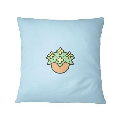 Bona Basics , Dekorativa prydnadskuddöverdrag, dekorativ kudde, heminredning för soffa, cafeteria, storlek: 45 x 45 cm, färg: ljusblå Bona Basics , Dekorativa prydnadskuddöverdrag, dekorativ kudde, heminredning för soffa, cafeteria, storlek: 45 x 45 cm, färg: ljusblå