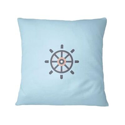 Bona Basics , Dekorativa prydnadskuddöverdrag, dekorativ kudde, heminredning för soffa, cafeteria, storlek: 45 x 45 cm, färg: ljusblå Bona Basics , Dekorativa prydnadskuddöverdrag, dekorativ kudde, heminredning för soffa, cafeteria, storlek: 45 x 45 cm, färg: ljusblå