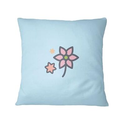 Bona Basics , Dekorativt kuddfodral, Dekorativt örngott, Heminredning, för Soffa, Kafé, Storlek: 45X45 Cm, Färg: Ljusblå Bona Basics , Dekorativt kuddfodral, Dekorativt örngott, Heminredning, för Soffa, Kafé, Storlek: 45X45 Cm, Färg: Ljusblå