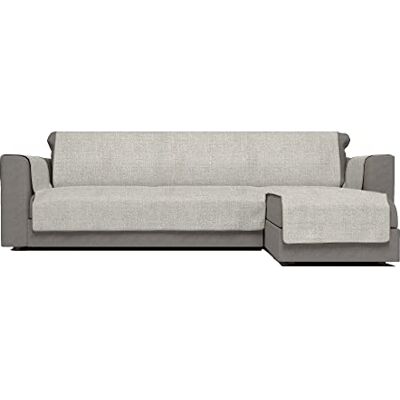 Italian Bed Linen Komfort åtsittande soffa med schäslong, 290 cm, beige Italian Bed Linen Komfort åtsittande soffa med schäslong, 290 cm, beige