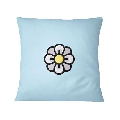 Bona Basics , Dekorativt kuddfodral, Dekorativt örngott, Heminredning, för Soffa, Kafé, Storlek: 45X45 Cm, Färg: Ljusblå Bona Basics , Dekorativt kuddfodral, Dekorativt örngott, Heminredning, för Soffa, Kafé, Storlek: 45X45 Cm, Färg: Ljusblå