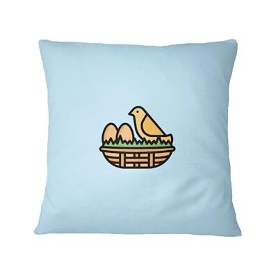 Bona Basics , Dekorativa prydnadskuddöverdrag, dekorativ kudde, heminredning för soffa, cafeteria, storlek: 45 x 45 cm, färg: ljusblå Bona Basics , Dekorativa prydnadskuddöverdrag, dekorativ kudde, heminredning för soffa, cafeteria, storlek: 45 x 45 cm, färg: ljusblå