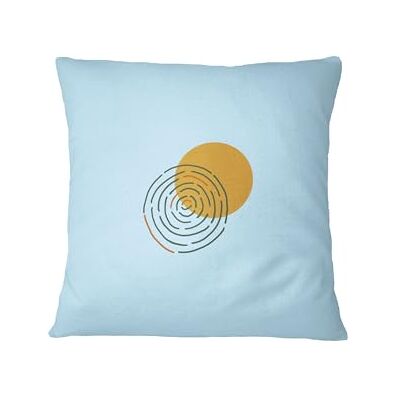 Bona Basics , Dekorativa prydnadskuddöverdrag, dekorativ kudde, heminredning för soffa, cafeteria, storlek: 45 x 45 cm, färg: ljusblå Bona Basics , Dekorativa prydnadskuddöverdrag, dekorativ kudde, heminredning för soffa, cafeteria, storlek: 45 x 45 cm, färg: ljusblå
