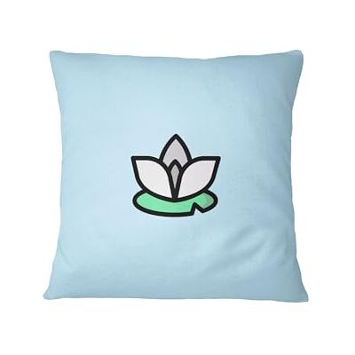 Bona Basics , Dekorativt kuddfodral, Dekorativt örngott, Heminredning, för Soffa, Kafé, Storlek: 45X45 Cm, Färg: Ljusblå Bona Basics , Dekorativt kuddfodral, Dekorativt örngott, Heminredning, för Soffa, Kafé, Storlek: 45X45 Cm, Färg: Ljusblå