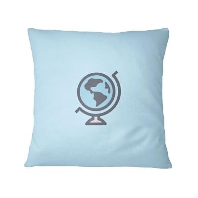 Bona Basics , Dekorativt kuddfodral, Dekorativt örngott, Heminredning, för Soffa, Kafé, Storlek: 45X45 Cm, Färg: Ljusblå Bona Basics , Dekorativt kuddfodral, Dekorativt örngott, Heminredning, för Soffa, Kafé, Storlek: 45X45 Cm, Färg: Ljusblå
