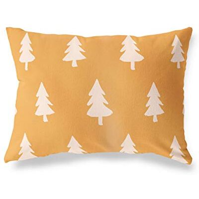 Bonamaison dekorativt kuddöverdrag, orange-Off vit prydnadskudde, heminredning örngott för vardagsrum, soffa, sovrum, storlek: 45 x 60 cm designad och tillverkad i Turkiet Bonamaison dekorativt kuddöverdrag, orange-Off vit prydnadskudde, heminredning örngott för vardagsrum, soffa, sovrum, storlek: 45 x 60 cm designad och tillverkad i Turkiet