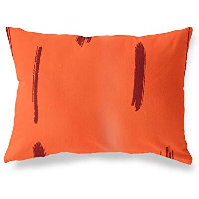Bonamaison dekorativt kuddöverdrag, orange Bordeux prydnadskuddöverdrag, heminredning örngott för vardagsrum, soffa, sovrum, storlek: 45 x 60 cm Designad och tillverkad i Turkiet Bonamaison dekorativt kuddöverdrag, orange Bordeux prydnadskuddöverdrag, heminredning örngott för vardagsrum, soffa, sovrum, storlek: 45 x 60 cm Designad och tillverkad i Turkiet