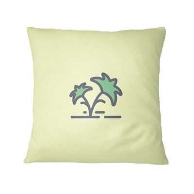 Bona Basics , Dekorativt kuddfodral heminredning soffa cafeteria storlek: 45 x 45 cm, färg: ljusgul Bona Basics , Dekorativt kuddfodral heminredning soffa cafeteria storlek: 45 x 45 cm, färg: ljusgul