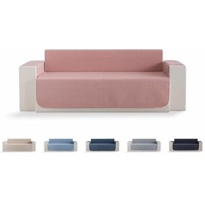 Todocama – Sofföverdrag, sits, sofföverdrag i romben, andas, lätt att rengöra, (rosa, 3-sits soffa) Todocama – Sofföverdrag, sits, sofföverdrag i romben, andas, lätt att rengöra, (rosa, 3-sits soffa)
