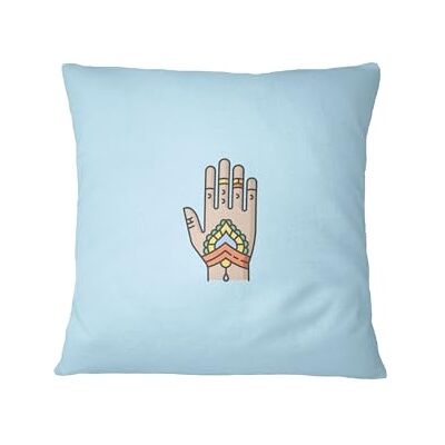 Bona Basics , Dekorativa prydnadskuddöverdrag, dekorativ kudde, heminredning för soffa, cafeteria, storlek: 45 x 45 cm, färg: ljusblå Bona Basics , Dekorativa prydnadskuddöverdrag, dekorativ kudde, heminredning för soffa, cafeteria, storlek: 45 x 45 cm, färg: ljusblå