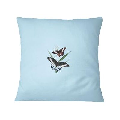 Bona Basics , Dekorativa prydnadskuddöverdrag, dekorativ kudde, heminredning för soffa, cafeteria, storlek: 45 x 45 cm, färg: ljusblå Bona Basics , Dekorativa prydnadskuddöverdrag, dekorativ kudde, heminredning för soffa, cafeteria, storlek: 45 x 45 cm, färg: ljusblå