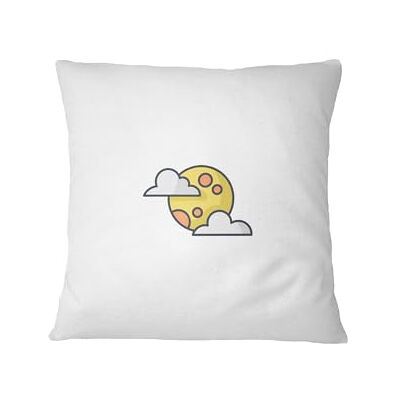 Bona Basics , Dekorativt kuddfodral, Dekorativt örngott, Heminredning, för Soffa, Kafé, Storlek: 45X45 Cm, Färg: Vit Bona Basics , Dekorativt kuddfodral, Dekorativt örngott, Heminredning, för Soffa, Kafé, Storlek: 45X45 Cm, Färg: Vit
