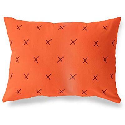 Bonamaison dekorativt kuddöverdrag, orange Bordeux prydnadskuddöverdrag, heminredning örngott för vardagsrum, soffa, sovrum, storlek: 45 x 60 cm Designad och tillverkad i Turkiet Bonamaison dekorativt kuddöverdrag, orange Bordeux prydnadskuddöverdrag, heminredning örngott för vardagsrum, soffa, sovrum, storlek: 45 x 60 cm Designad och tillverkad i Turkiet