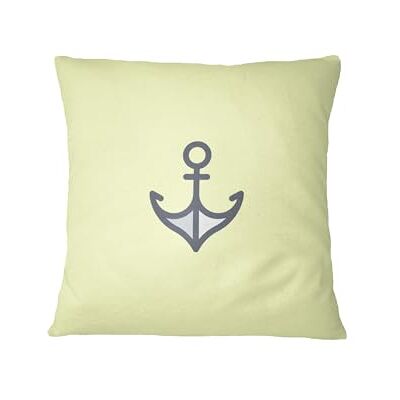 Bona Basics , Dekorativt kuddfodral heminredning soffa cafeteria storlek: 45 x 45 cm, färg: ljusgul Bona Basics , Dekorativt kuddfodral heminredning soffa cafeteria storlek: 45 x 45 cm, färg: ljusgul