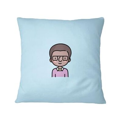 Bona Basics , Dekorativt kuddfodral, Dekorativt örngott, Heminredning, för Soffa, Kafé, Storlek: 45X45 Cm, Färg: Ljusblå Bona Basics , Dekorativt kuddfodral, Dekorativt örngott, Heminredning, för Soffa, Kafé, Storlek: 45X45 Cm, Färg: Ljusblå