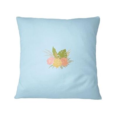 Bona Basics , Dekorativa prydnadskuddöverdrag, dekorativ kudde, heminredning för soffa, cafeteria, storlek: 45 x 45 cm, färg: ljusblå Bona Basics , Dekorativa prydnadskuddöverdrag, dekorativ kudde, heminredning för soffa, cafeteria, storlek: 45 x 45 cm, färg: ljusblå