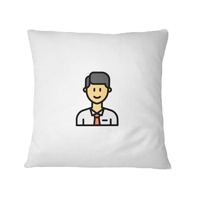Bona Basics , Dekorativt kuddfodral, Dekorativt örngott, Heminredning, för Soffa, Kafé, Storlek: 45X45 Cm, Färg: Vit Bona Basics , Dekorativt kuddfodral, Dekorativt örngott, Heminredning, för Soffa, Kafé, Storlek: 45X45 Cm, Färg: Vit