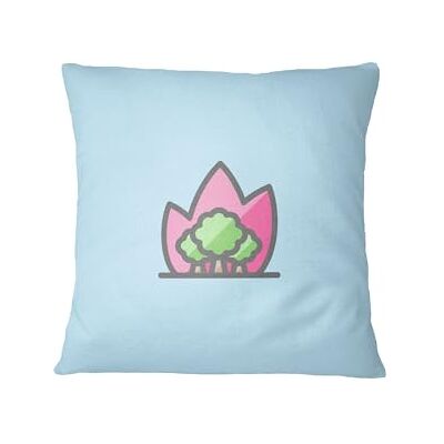 Bona Basics , Dekorativt kuddfodral, Dekorativt örngott, Heminredning, för Soffa, Kafé, Storlek: 45X45 Cm, Färg: Ljusblå Bona Basics , Dekorativt kuddfodral, Dekorativt örngott, Heminredning, för Soffa, Kafé, Storlek: 45X45 Cm, Färg: Ljusblå