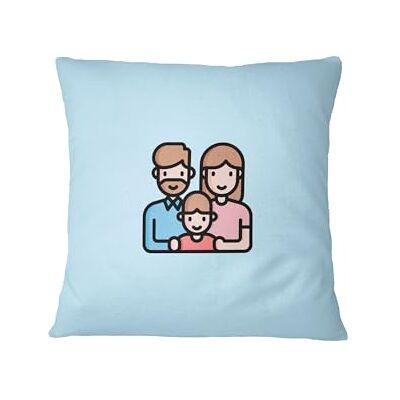 Bona Basics , Dekorativt kuddfodral, Dekorativt örngott, Heminredning, för Soffa, Kafé, Storlek: 45X45 Cm, Färg: Ljusblå Bona Basics , Dekorativt kuddfodral, Dekorativt örngott, Heminredning, för Soffa, Kafé, Storlek: 45X45 Cm, Färg: Ljusblå