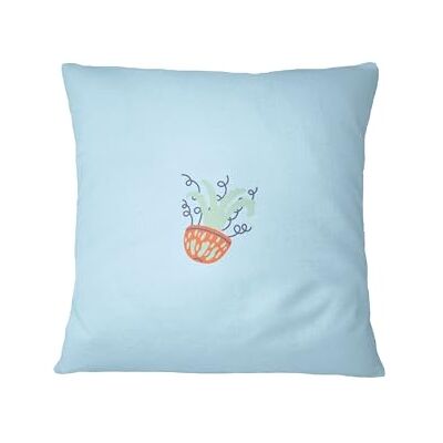 Bona Basics , Dekorativa prydnadskuddöverdrag, dekorativ kudde, heminredning för soffa, cafeteria, storlek: 45 x 45 cm, färg: ljusblå Bona Basics , Dekorativa prydnadskuddöverdrag, dekorativ kudde, heminredning för soffa, cafeteria, storlek: 45 x 45 cm, färg: ljusblå