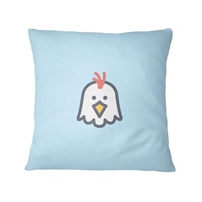 Bona Basics , Dekorativt kuddfodral, Dekorativt örngott, Heminredning, för Soffa, Kafé, Storlek: 45X45 Cm, Färg: Ljusblå Bona Basics , Dekorativt kuddfodral, Dekorativt örngott, Heminredning, för Soffa, Kafé, Storlek: 45X45 Cm, Färg: Ljusblå