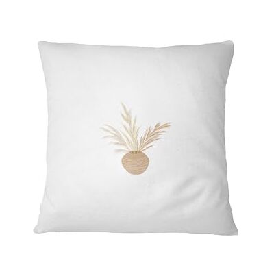 Bona Basics , Dekorativt kuddfodral, Dekorativt örngott, Heminredning, för Soffa, Kafé, Storlek: 45X45 Cm, Färg: Vit Bona Basics , Dekorativt kuddfodral, Dekorativt örngott, Heminredning, för Soffa, Kafé, Storlek: 45X45 Cm, Färg: Vit