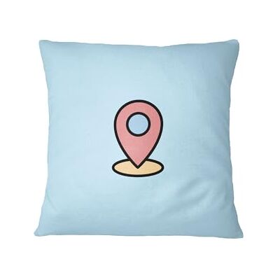 Bona Basics , Dekorativa prydnadskuddöverdrag, dekorativ kudde, heminredning för soffa, cafeteria, storlek: 45 x 45 cm, färg: ljusblå Bona Basics , Dekorativa prydnadskuddöverdrag, dekorativ kudde, heminredning för soffa, cafeteria, storlek: 45 x 45 cm, färg: ljusblå