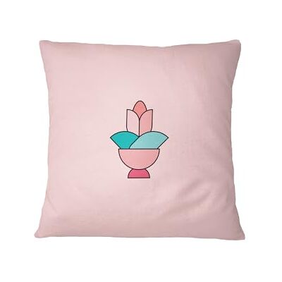 Bona Basics , Dekorativt kuddfodral, Dekorativt örngott, Heminredning, för Soffa, Kafé, Storlek: 45X45 Cm, Färg: Ljusrosa Bona Basics , Dekorativt kuddfodral, Dekorativt örngott, Heminredning, för Soffa, Kafé, Storlek: 45X45 Cm, Färg: Ljusrosa