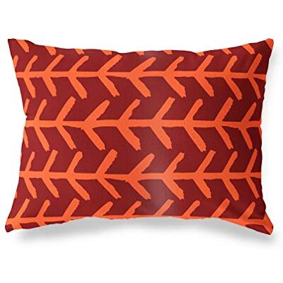 Bonamaison dekorativt kuddöverdrag, orange Bordeux prydnadskuddöverdrag, heminredning örngott för vardagsrum, soffa, sovrum, storlek: 45 x 60 cm Designad och tillverkad i Turkiet Bonamaison dekorativt kuddöverdrag, orange Bordeux prydnadskuddöverdrag, heminredning örngott för vardagsrum, soffa, sovrum, storlek: 45 x 60 cm Designad och tillverkad i Turkiet