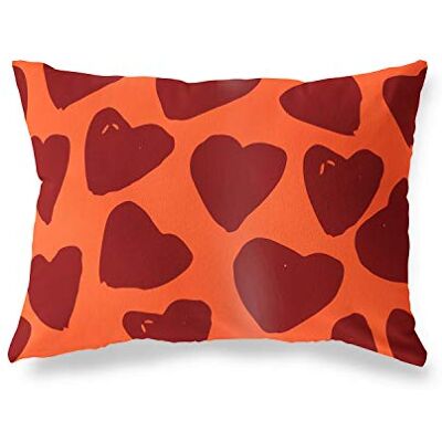 Bonamaison dekorativt kuddöverdrag, orange Bordeux prydnadskuddöverdrag, heminredning örngott för vardagsrum, soffa, sovrum, storlek: 45 x 60 cm Designad och tillverkad i Turkiet Bonamaison dekorativt kuddöverdrag, orange Bordeux prydnadskuddöverdrag, heminredning örngott för vardagsrum, soffa, sovrum, storlek: 45 x 60 cm Designad och tillverkad i Turkiet