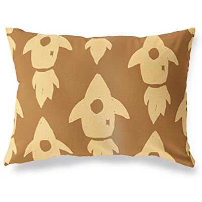 Bonamaison dekorativt kuddöverdrag bruna toner, kuddöverdrag för prydnadskudde, heminredning kuddfodral för vardagsrum, soffa, sovrum, storlek: 35 x 50 cm – designad och tillverkad i Turkiet Bonamaison dekorativt kuddöverdrag bruna toner, kuddöverdrag för prydnadskudde, heminredning kuddfodral för vardagsrum, soffa, sovrum, storlek: 35 x 50 cm – designad och tillverkad i Turkiet