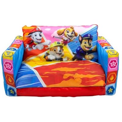 Character World Officiell Paw Patrol utfällbar minisoffa 2 i 1 barn uppblåsbar soffa och stol hopfällbar småbarn stol säng fåtölj för sovrum lekrum Character World Officiell Paw Patrol utfällbar minisoffa 2 i 1 barn uppblåsbar soffa och stol hopfällbar småbarn stol säng fåtölj för sovrum lekrum