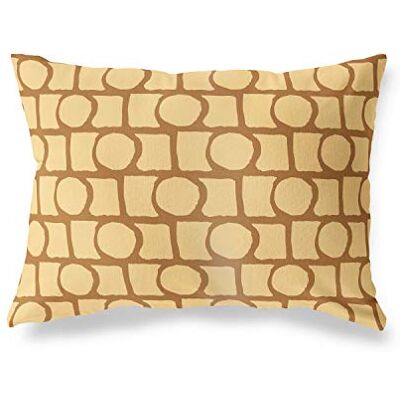 Bonamaison dekorativt kuddöverdrag bruna toner, kuddöverdrag för prydnadskudde, heminredning kuddfodral för vardagsrum, soffa, sovrum, storlek: 35 x 50 cm – designad och tillverkad i Turkiet Bonamaison dekorativt kuddöverdrag bruna toner, kuddöverdrag för prydnadskudde, heminredning kuddfodral för vardagsrum, soffa, sovrum, storlek: 35 x 50 cm – designad och tillverkad i Turkiet