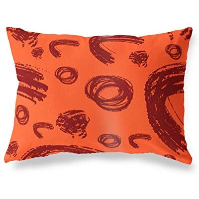 Bonamaison dekorativt kuddöverdrag, orange Bordeux prydnadskuddöverdrag, heminredning örngott för vardagsrum, soffa, sovrum, storlek: 45 x 60 cm Designad och tillverkad i Turkiet Bonamaison dekorativt kuddöverdrag, orange Bordeux prydnadskuddöverdrag, heminredning örngott för vardagsrum, soffa, sovrum, storlek: 45 x 60 cm Designad och tillverkad i Turkiet