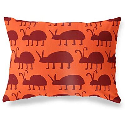 Bonamaison dekorativt kuddöverdrag, orange Bordeux prydnadskuddöverdrag, heminredning örngott för vardagsrum, soffa, sovrum, storlek: 45 x 60 cm Designad och tillverkad i Turkiet Bonamaison dekorativt kuddöverdrag, orange Bordeux prydnadskuddöverdrag, heminredning örngott för vardagsrum, soffa, sovrum, storlek: 45 x 60 cm Designad och tillverkad i Turkiet