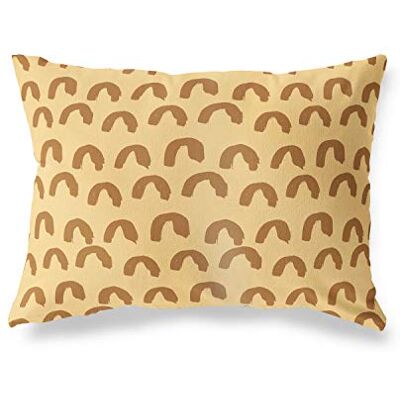 Bonamaison dekorativt kuddöverdrag bruna toner, kuddöverdrag för prydnadskudde, heminredning kuddfodral för vardagsrum, soffa, sovrum, storlek: 35 x 50 cm – designad och tillverkad i Turkiet Bonamaison dekorativt kuddöverdrag bruna toner, kuddöverdrag för prydnadskudde, heminredning kuddfodral för vardagsrum, soffa, sovrum, storlek: 35 x 50 cm – designad och tillverkad i Turkiet