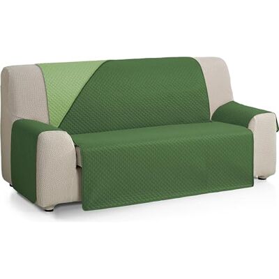 ECOMMERC3 Överdrag för 4-sits soffa XL extra mjuk känsla justerbar med oliv/flaskdyna vändbar ECOMMERC3 Överdrag för 4-sits soffa XL extra mjuk känsla justerbar med oliv/flaskdyna vändbar