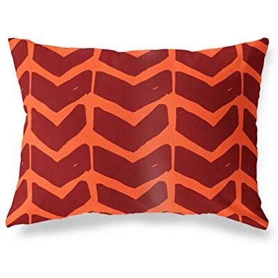 Bonamaison dekorativt kuddöverdrag, orange Bordeux prydnadskuddöverdrag, heminredning örngott för vardagsrum, soffa, sovrum, storlek: 45 x 60 cm Designad och tillverkad i Turkiet Bonamaison dekorativt kuddöverdrag, orange Bordeux prydnadskuddöverdrag, heminredning örngott för vardagsrum, soffa, sovrum, storlek: 45 x 60 cm Designad och tillverkad i Turkiet