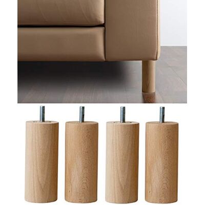 IPEA - Grezzo Legno - 180 mm - Set of 4 - Furniture feet IPEA - Grezzo Legno - 180 mm - Set of 4 - Furniture feet