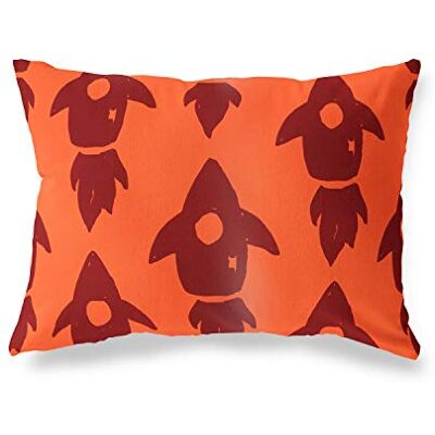 Bonamaison dekorativt kuddöverdrag, orange Bordeux prydnadskuddöverdrag, heminredning örngott för vardagsrum, soffa, sovrum, storlek: 45 x 60 cm Designad och tillverkad i Turkiet Bonamaison dekorativt kuddöverdrag, orange Bordeux prydnadskuddöverdrag, heminredning örngott för vardagsrum, soffa, sovrum, storlek: 45 x 60 cm Designad och tillverkad i Turkiet