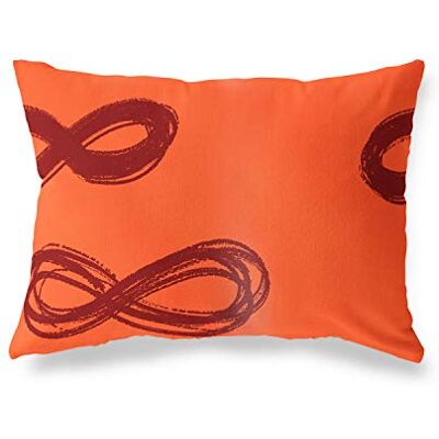 Bonamaison dekorativt kuddöverdrag, orange Bordeux prydnadskuddöverdrag, heminredning örngott för vardagsrum, soffa, sovrum, storlek: 45 x 60 cm Designad och tillverkad i Turkiet Bonamaison dekorativt kuddöverdrag, orange Bordeux prydnadskuddöverdrag, heminredning örngott för vardagsrum, soffa, sovrum, storlek: 45 x 60 cm Designad och tillverkad i Turkiet