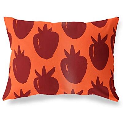 Bonamaison dekorativt kuddöverdrag, orange Bordeux prydnadskuddöverdrag, heminredning örngott för vardagsrum, soffa, sovrum, storlek: 45 x 60 cm Designad och tillverkad i Turkiet Bonamaison dekorativt kuddöverdrag, orange Bordeux prydnadskuddöverdrag, heminredning örngott för vardagsrum, soffa, sovrum, storlek: 45 x 60 cm Designad och tillverkad i Turkiet