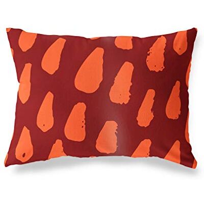 Bonamaison dekorativt kuddöverdrag, orange Bordeux prydnadskuddöverdrag, heminredning örngott för vardagsrum, soffa, sovrum, storlek: 45 x 60 cm Designad och tillverkad i Turkiet Bonamaison dekorativt kuddöverdrag, orange Bordeux prydnadskuddöverdrag, heminredning örngott för vardagsrum, soffa, sovrum, storlek: 45 x 60 cm Designad och tillverkad i Turkiet