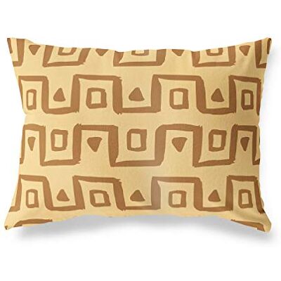 Bonamaison dekorativt kuddöverdrag bruna toner, kuddöverdrag för prydnadskudde, heminredning kuddfodral för vardagsrum, soffa, sovrum, storlek: 35 x 50 cm – designad och tillverkad i Turkiet Bonamaison dekorativt kuddöverdrag bruna toner, kuddöverdrag för prydnadskudde, heminredning kuddfodral för vardagsrum, soffa, sovrum, storlek: 35 x 50 cm – designad och tillverkad i Turkiet